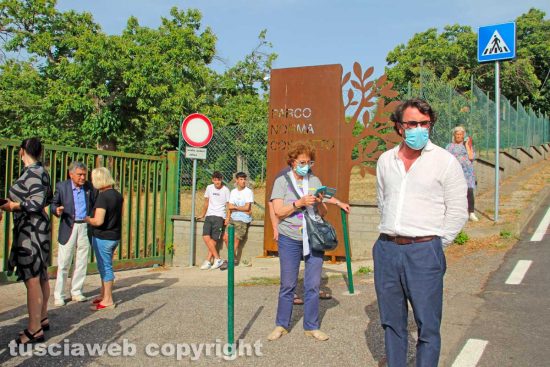 Viterbo - San Martino al Cimino - L'inaugurazione del parco Norma Cossetto