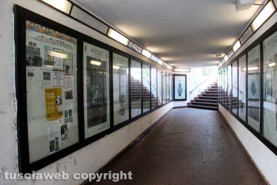 Viterbo - Il sottopassaggio di piazza Crispi