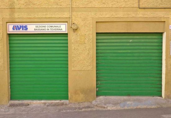 Bassano in Teverina - Il magazzino dell'Avis