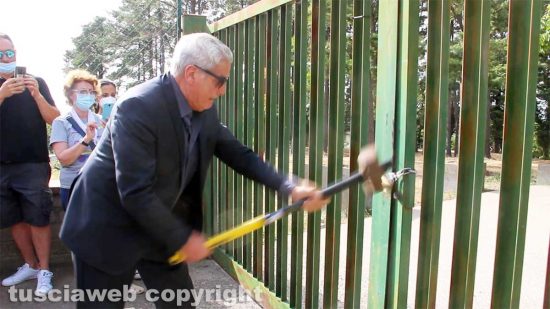 Viterbo - San Martino al Cimino - L'inaugurazione del parco Norma Cossetto