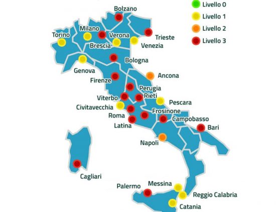 Ondata di calore - Il bollettino del ministero della Salute
