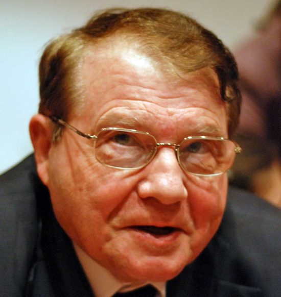 Il premio Nobel per la medicina Lui Montagnier