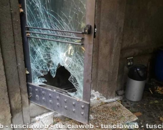 Viterbo - La porta sfondata del ristorante "Il Gargolo"