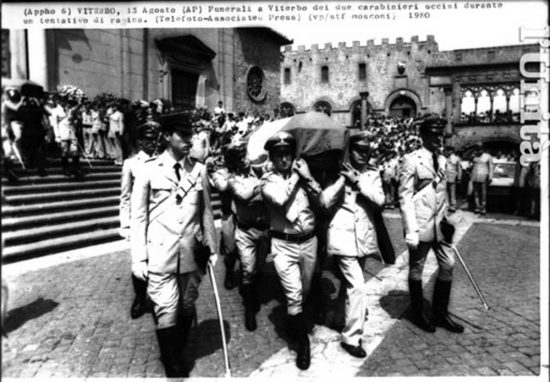 Viterbo - I funerali di Cuzzoli e Cortellessa