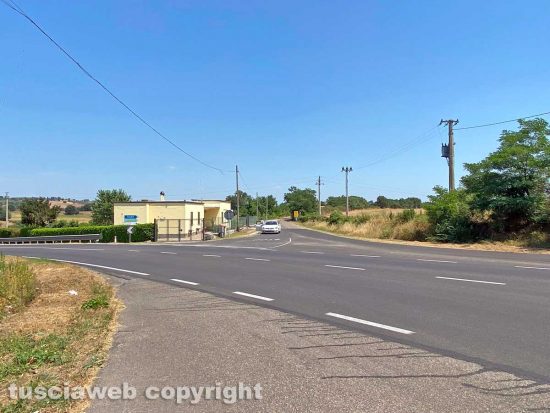 Viterbo - Acquarossa - Il bivio per Ferento