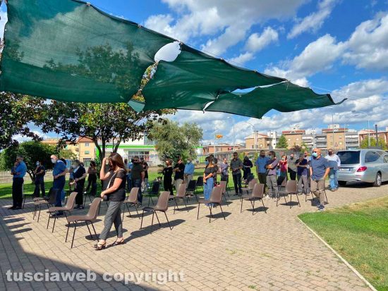Viterbo - Sacra Famiglia - I funerali di Nicoletta Porretti