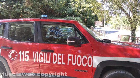Caprarola - Il campo base per le ricerche di Daniele Urbani