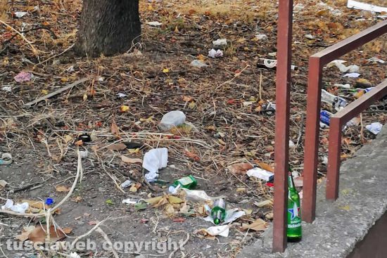 Viterbo - Incuria sotto al Sert