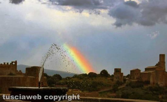 Arcobaleno a Tuscania