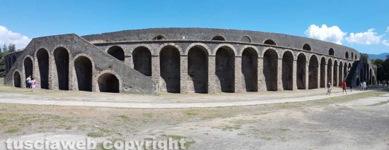 L'anfiteatro di Pompei
