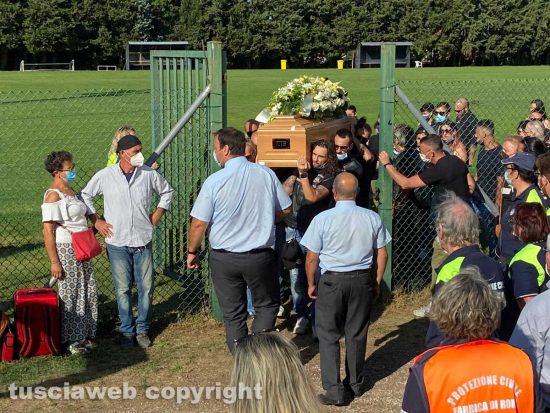 Vignanello - I funerali di Alessandro Salera 