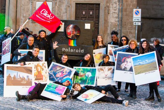 La squadra CLICK! al Carnevale di Viterbo
