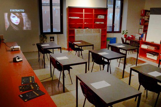 Le postazioni degli studenti