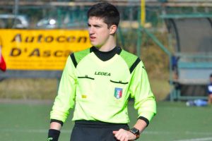 L'arbitro viterbese Alessandro Tamburrini