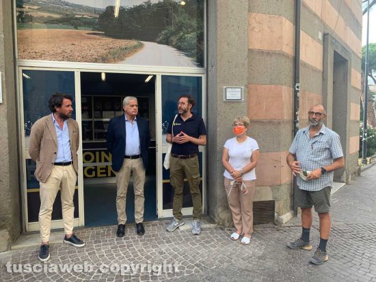 Viterbo - Inaugurazione Info Point della Via Francigena
