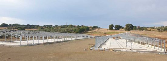 Montefiascone - L'allevamento avicolo in costruzione