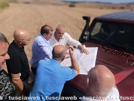 Superstrada - Sopralluogo congiunto per la tutela della valle del Mignone