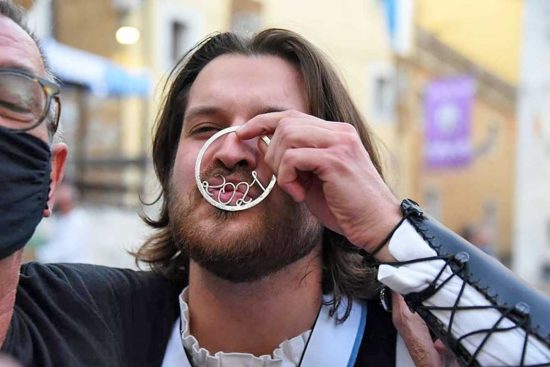 Orte - Niccolò Mei vince il palio di Sant'Egidio