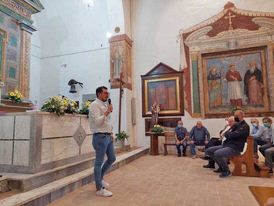 La chiesa Santa Maria delle Grazie a Chia 