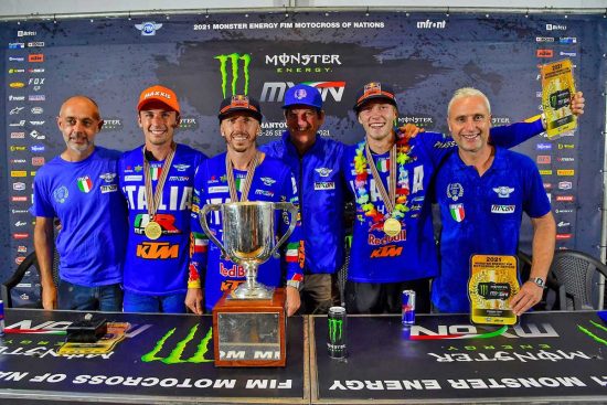 Sport - Motocross - La squadra italiana campione del mondo