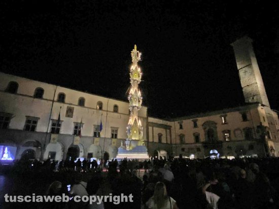 Macchina di santa Rosa 2021 - L'accensione di Gloria