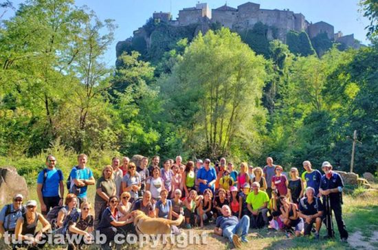Soriano nel Cimino - Seconda tappa del cammino sulle vie dell’esilio di Santa Rosa