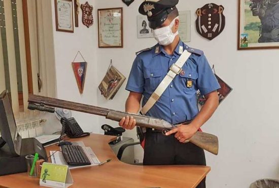 Cerveteri - Trovato un fucile in un capannone