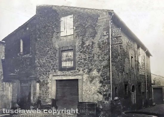 Viterbo - Case che non esistono più nei pressi di via Ascenzi