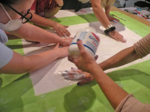 Viterbo - La realizzazione della mappa