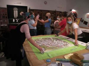 Viterbo - La realizzazione della mappa