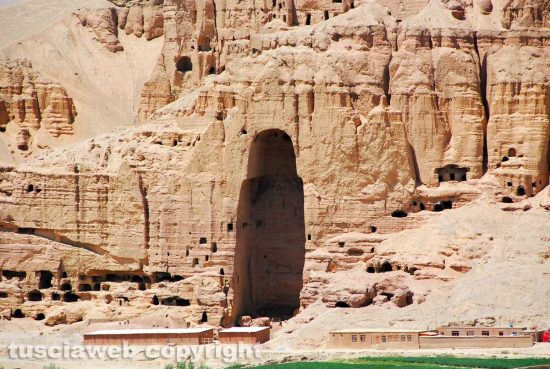 I Buddha di Bamiyan in Afghanistan - Foto Claudio Margottini