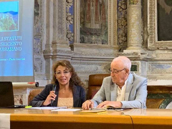 I relatori del convegno “Gli statuti del Seicento di Barbarano” 