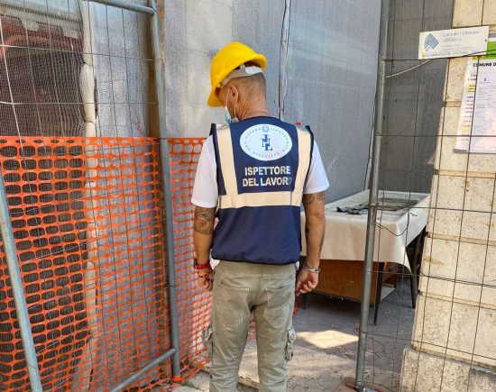 Un ispettore del lavoro