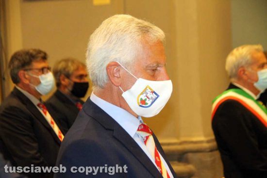 Viterbo - Santa Rosa - Il presidente del Sodalizio Massimo Mecarini 