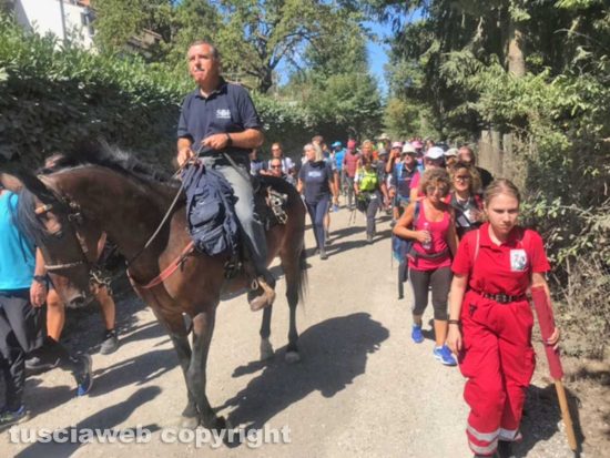Viterbo - Diciassettesima edizione della manifestazione “In cammino sulle vie dell’esilio di santa Rosa”