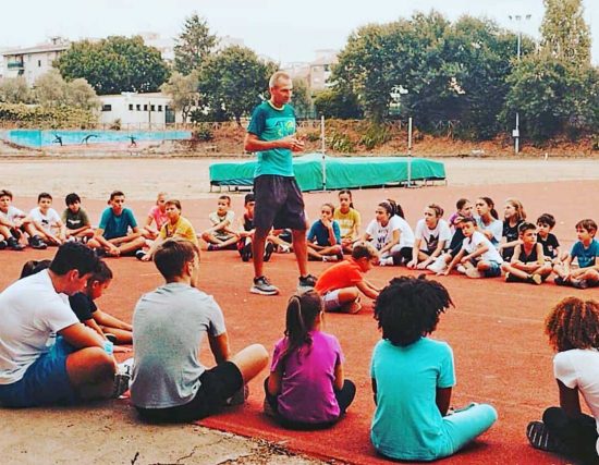 Viterbo - Open Day della scuola di atletica leggera giovanile AT Running