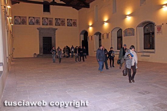 Viterbo - Palazzo dei papi - La sala del conclave