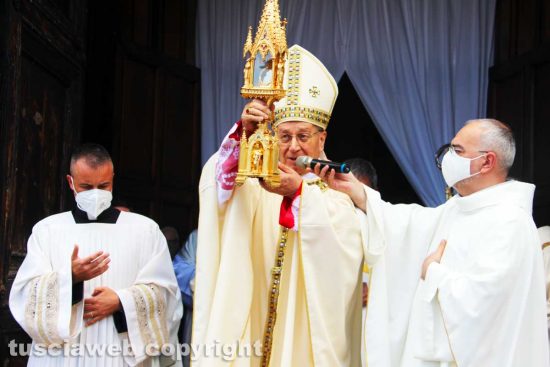 Viterbo - 4 settembre - Il vescovo Lino Fumagalli