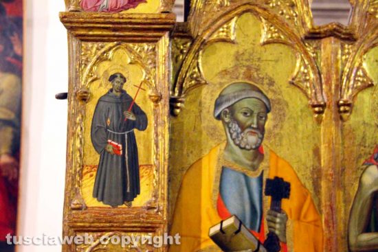 Viterbo - Il polittico del Balletta