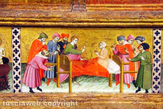 Viterbo - Il polittico del Balletta