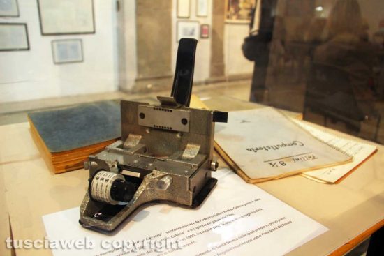 Viterbo - Mostra Fellini agli Almadiani - La pressa Catozzo
