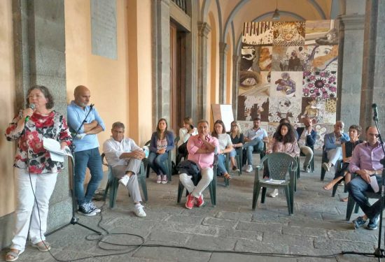 Acquapendente - Alessandra Terrosi alla presentazione del programma elettorale della lista Immagina Aquesio