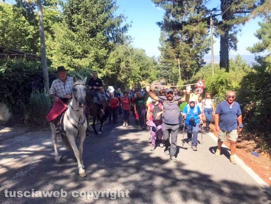 Il Cammino sulle vie dell'esilio di Santa Rosa
