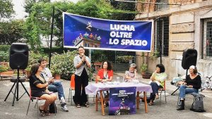 Roma - Marta Bonafoni a Lucha y siesta