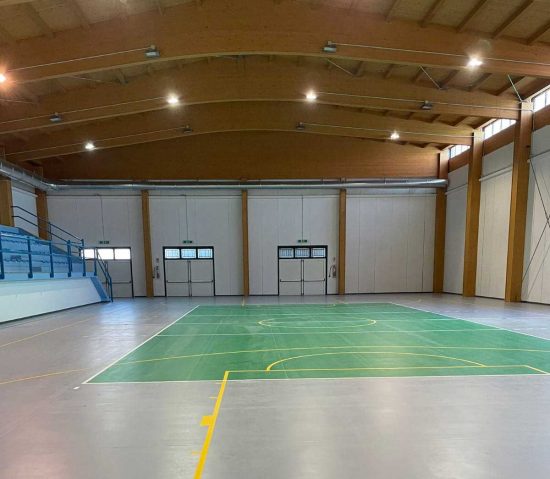 Vetralla - La palestra riqualificata