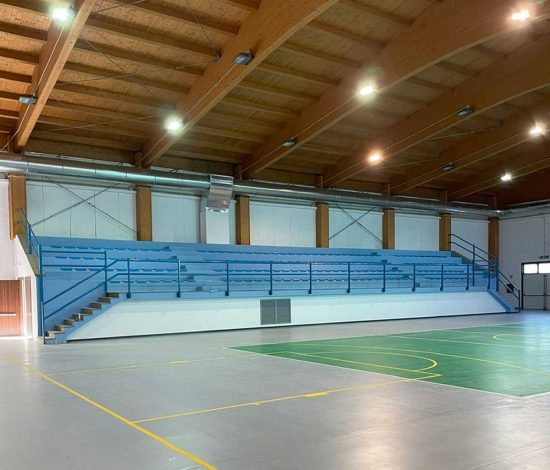 Vetralla - La palestra riqualificata