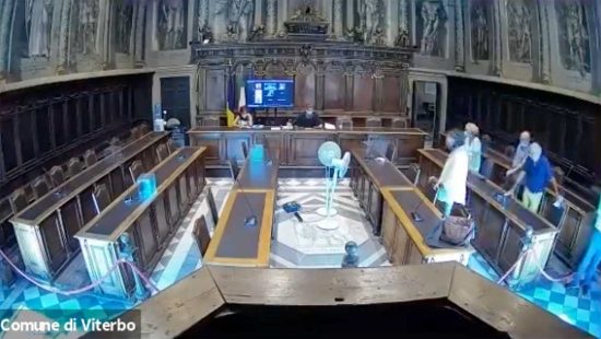 Viterbo - Il consiglio comunale ieri mattina