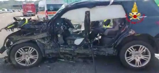 Belluno - Schianto tra 4 auto, morta una ragazza di 19 anni