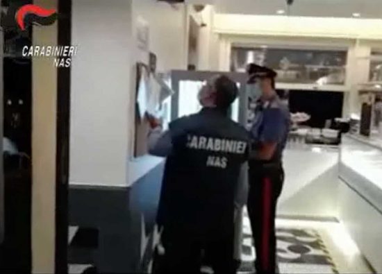 Carabinieri Nas - Controlli green pass