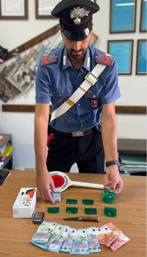 Carabinieri - Rieti - Droga e soldi sequestrati